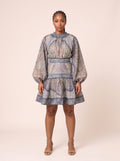Amara Paisley Mini Dress