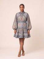 Amara Paisley Mini Dress