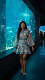 Amara Paisley Mini Dress
